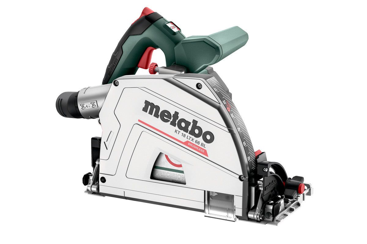 Metabo Akku-Tauchsäge KT 18 LTX 66 BL – 18 V (CAS) – Ø 165 mm – Solo – für Holz – Brushless