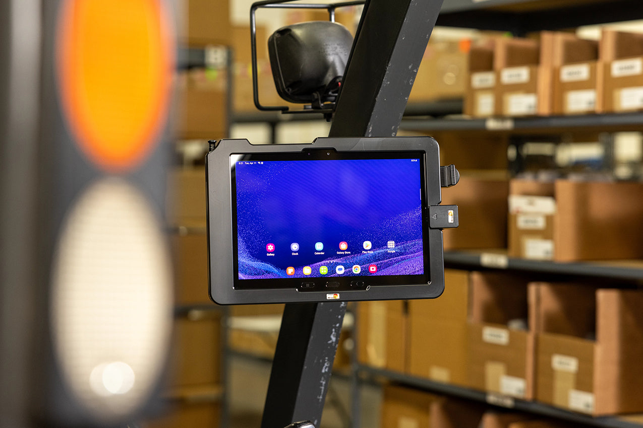 Brodit Displayschutzglas – für Samsung Galaxy Tab Active 5 Pro SM-X356B, Active 4 Pro SM-T630/SM-T636