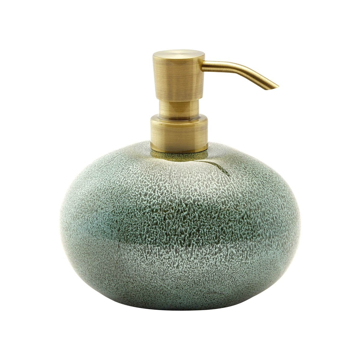 Aquanova Ugo Seifenspender – Steingut, Grün, 500 ml