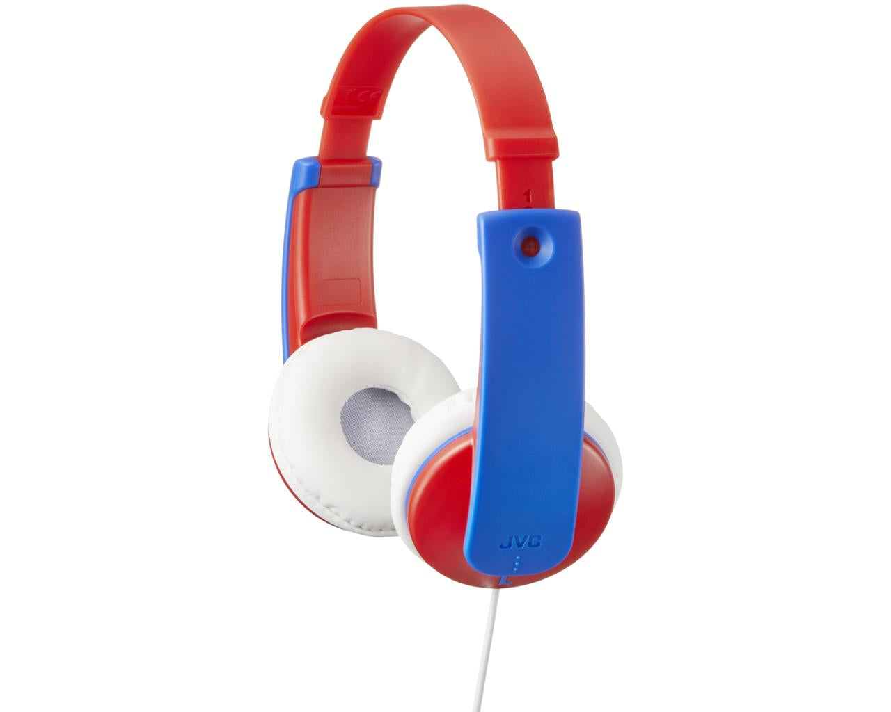 JVC HA-KD7-RN – On-Ear Kopfhörer – 3,5 mm Klinke, Lautstärkebegrenzung – Rot