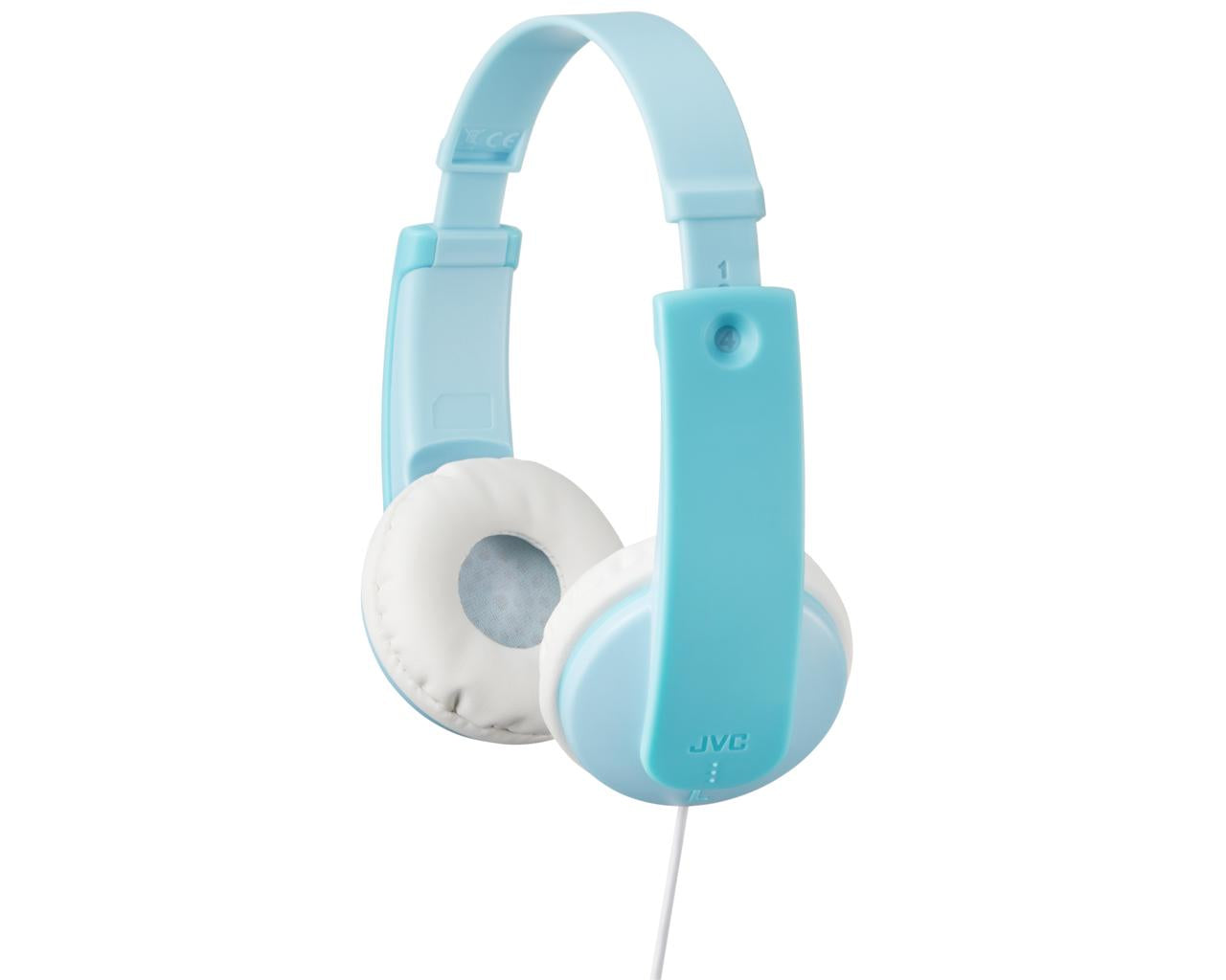 JVC HA-KD7-ZN – Kinderkopfhörer, 3,5-mm-Klinke, Lautstärkebegrenzung, CSPIA, Mint