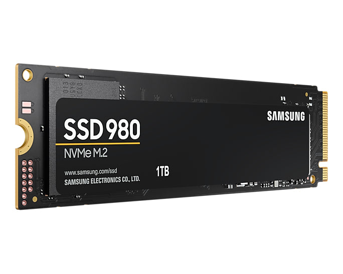 Samsung 980 (1 TB) – M.2 NVMe (PCIe 3.0), 3'500 MB/s Lesen, 3'000 MB/s Schreiben