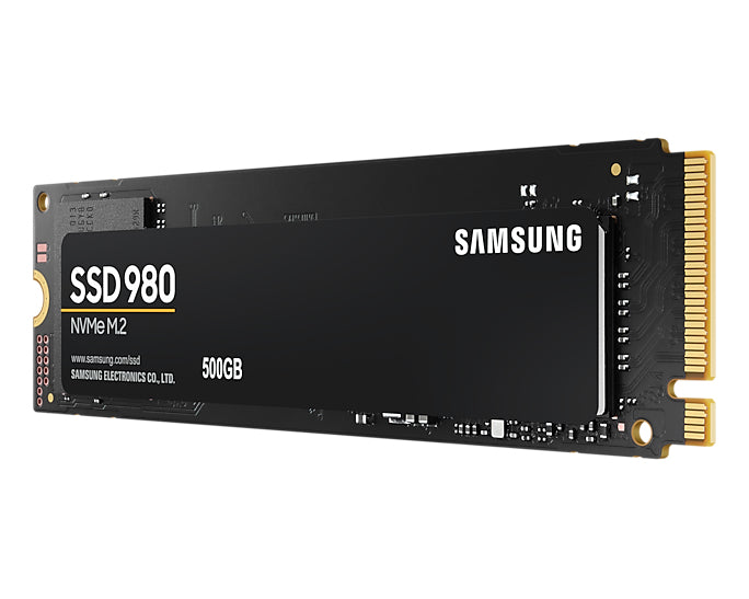 Samsung 980 – 500 GB M.2 NVMe PCIe 3.0 x4, 3100/2600 MB/s