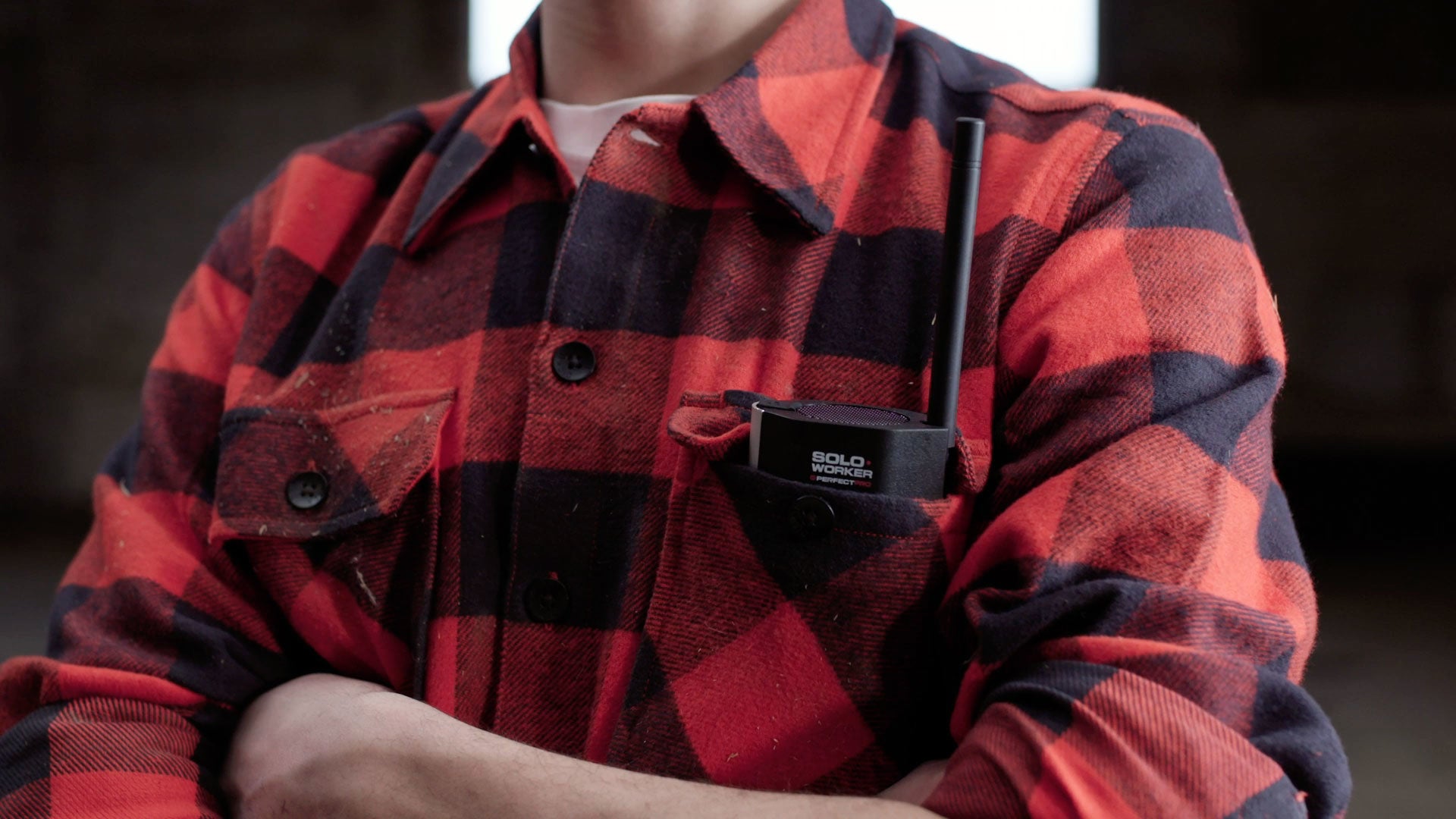 Perfectpro Soloworker – Baustellenradio – DAB+, Bluetooth, IP64, Akkubetrieb – Schwarz