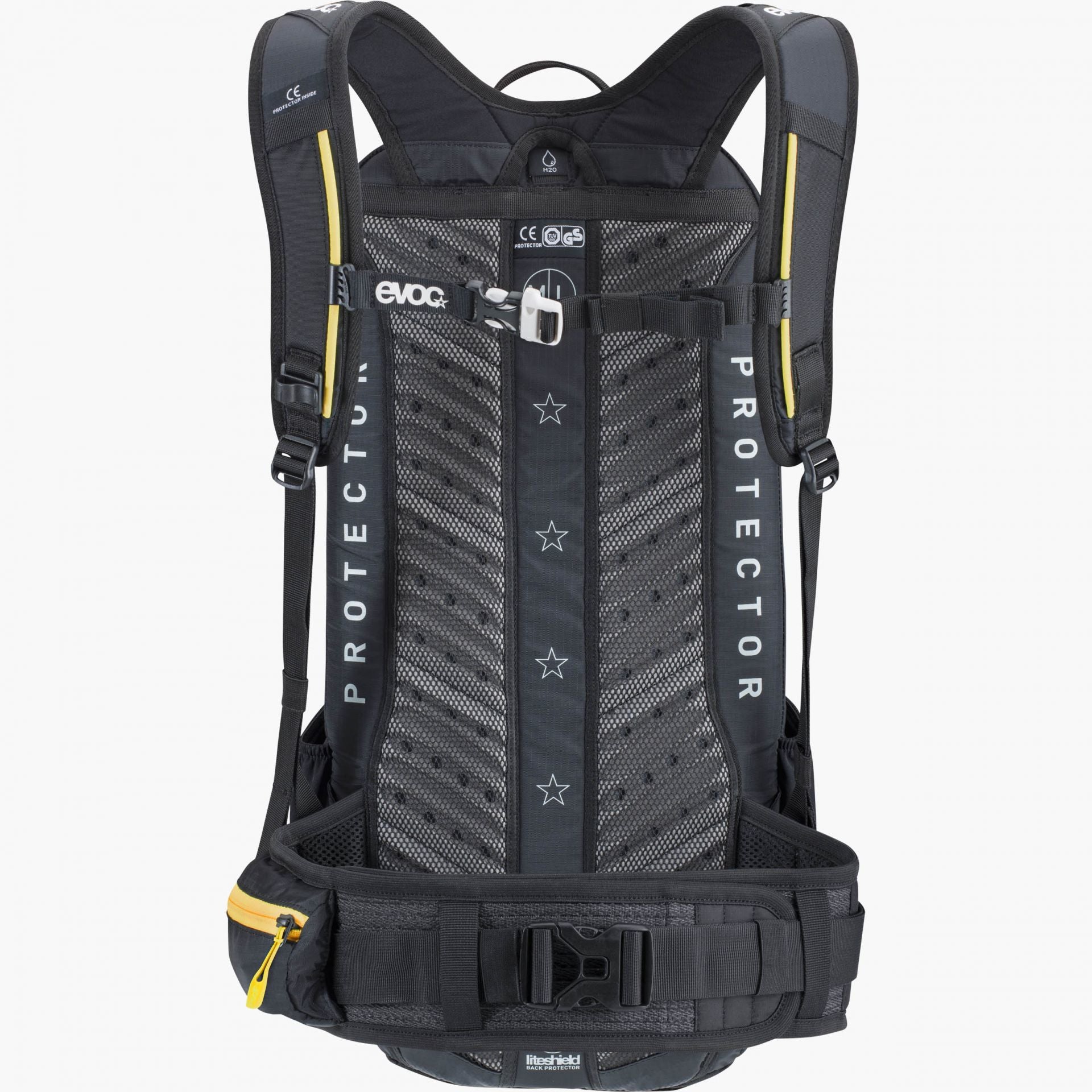 EVOC FR Trail Blackline – Bike-Rucksack – 20 l, Trinksystem, schwarz