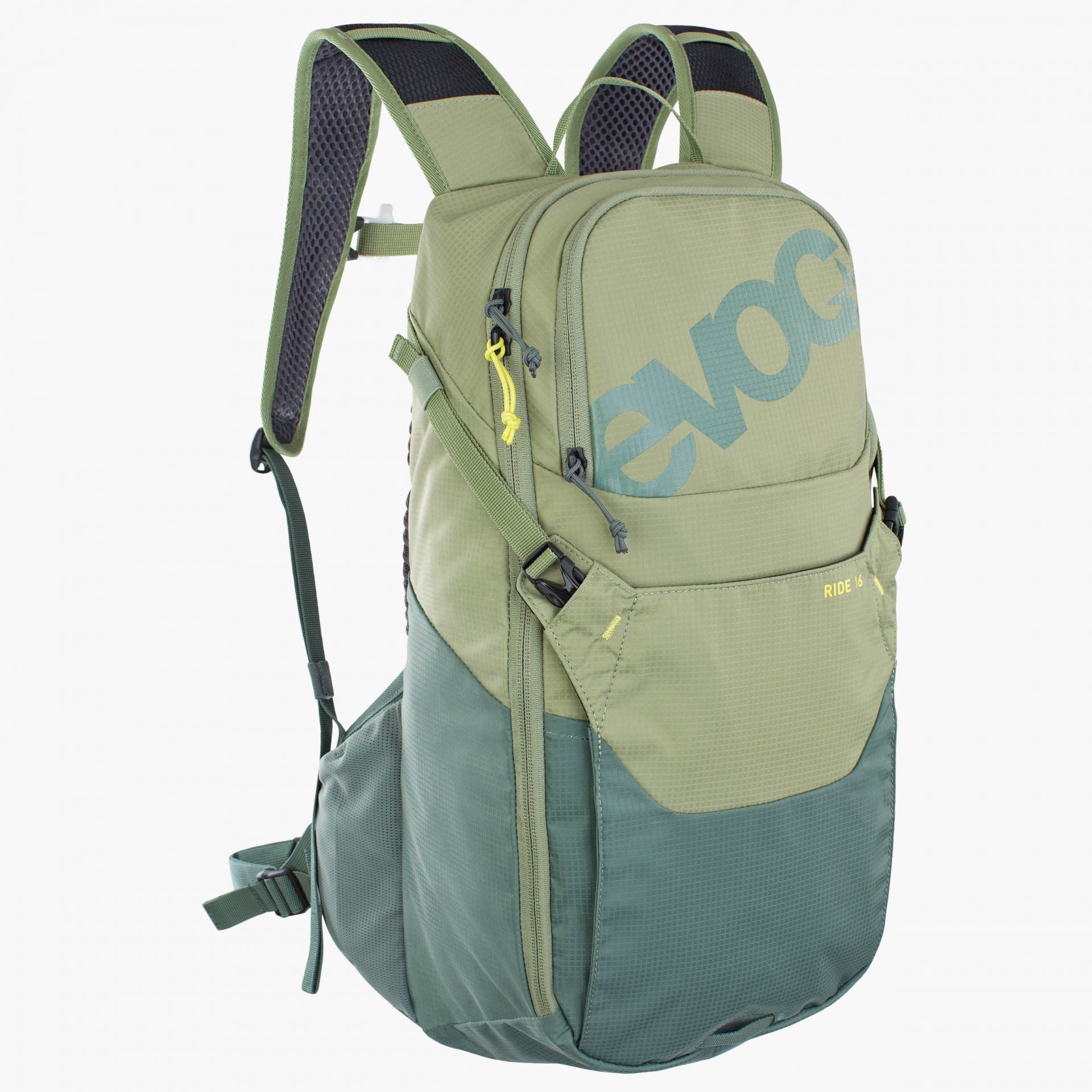 EVOC Ride – Bike-Rucksack – 16 l, Trinksystem, olivgrün