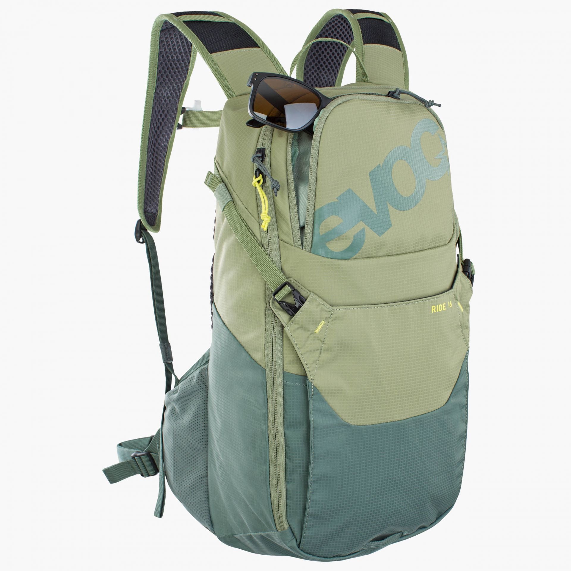 EVOC Ride – Bike-Rucksack – 16 l, Trinksystem, olivgrün