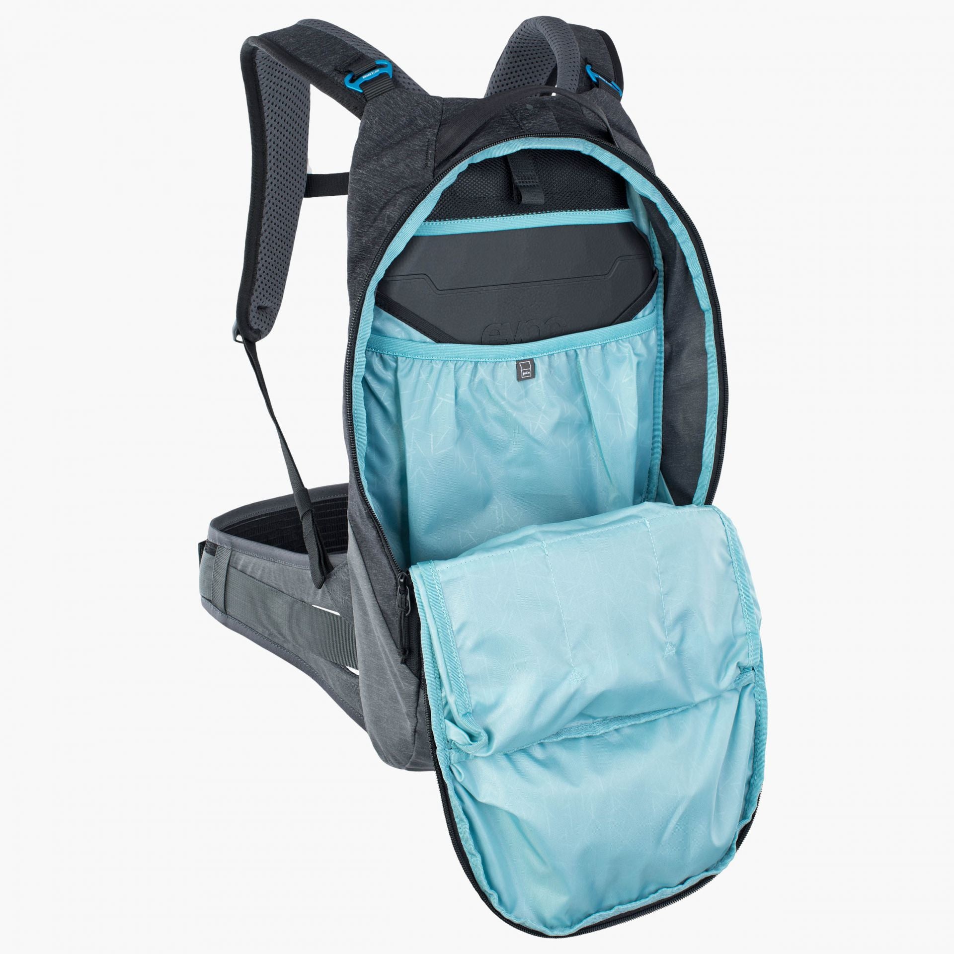 EVOC Trail Pro – Bike-Rucksack – 10 l, Trinksystem, Schwarz