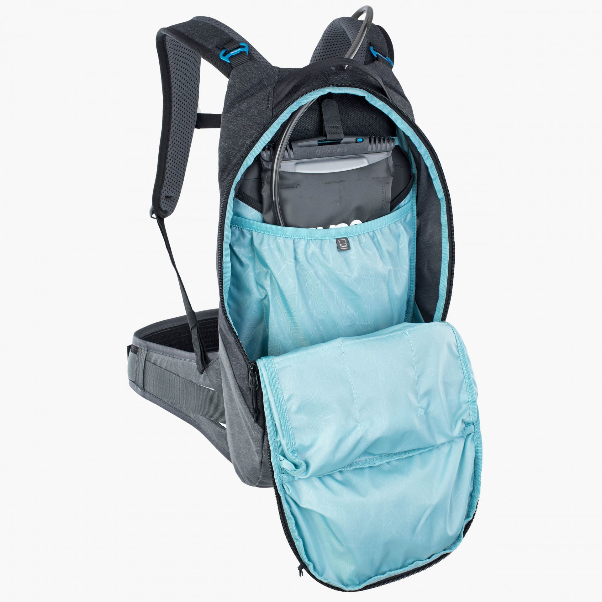 EVOC Trail Pro – Bike-Rucksack – 10 l, Trinksystem, Schwarz