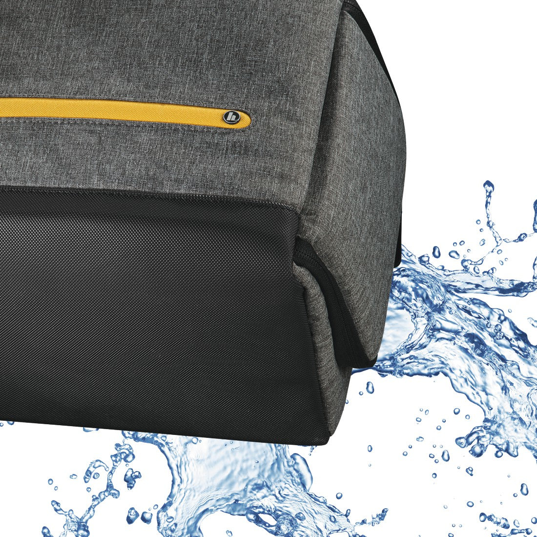 Hama Terra Kamerarucksack – Innenmasse 220×135×220 mm – mit Tabletfach, Regenhülle – Grau – Polyester