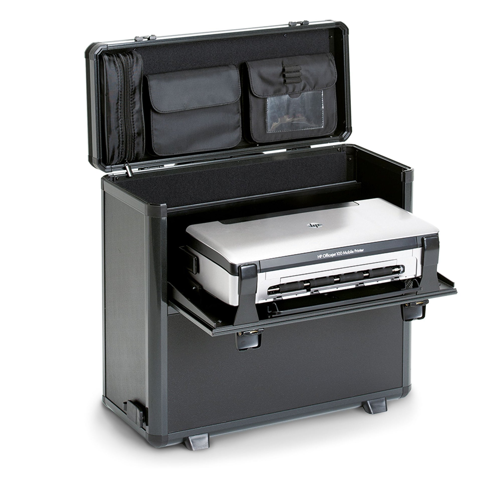 DICOTA Notebook-Tasche für HP OJ 250, bis 15,6" – Aluminium – Schwarz
