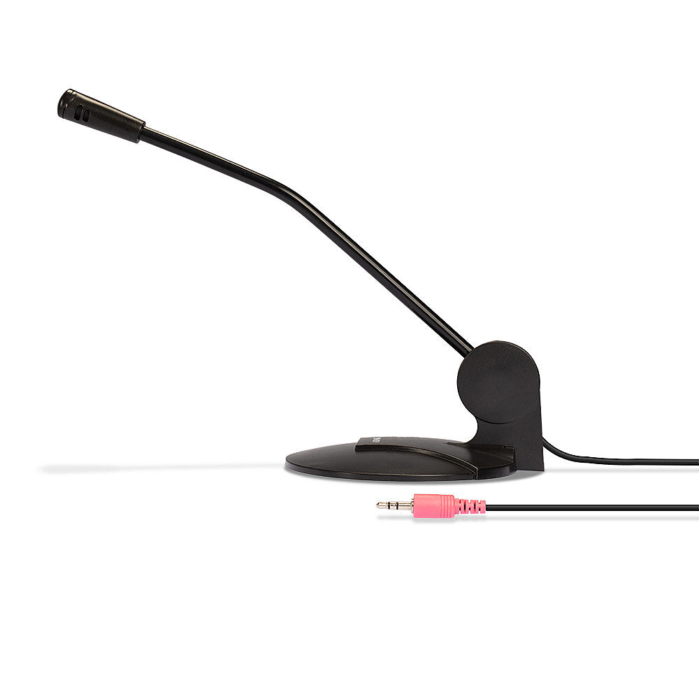 LINDY 3,5 mm Desktop-Mikrofon – Tisch-/Desktopmikrofon, 3,5 mm Klinke