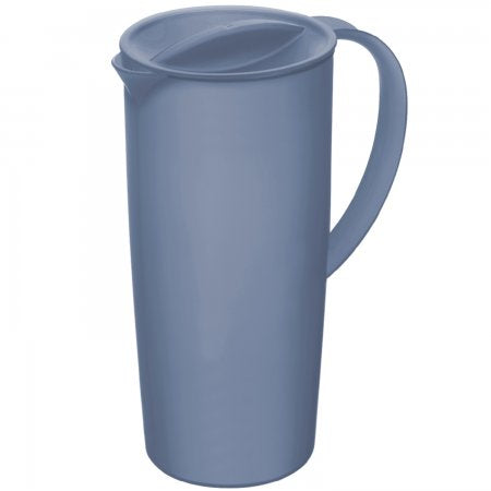 Rotho Caruba Krug – 1,2 l, Kunststoff, Horizon Blau, spülmaschinenfest, BPA-frei