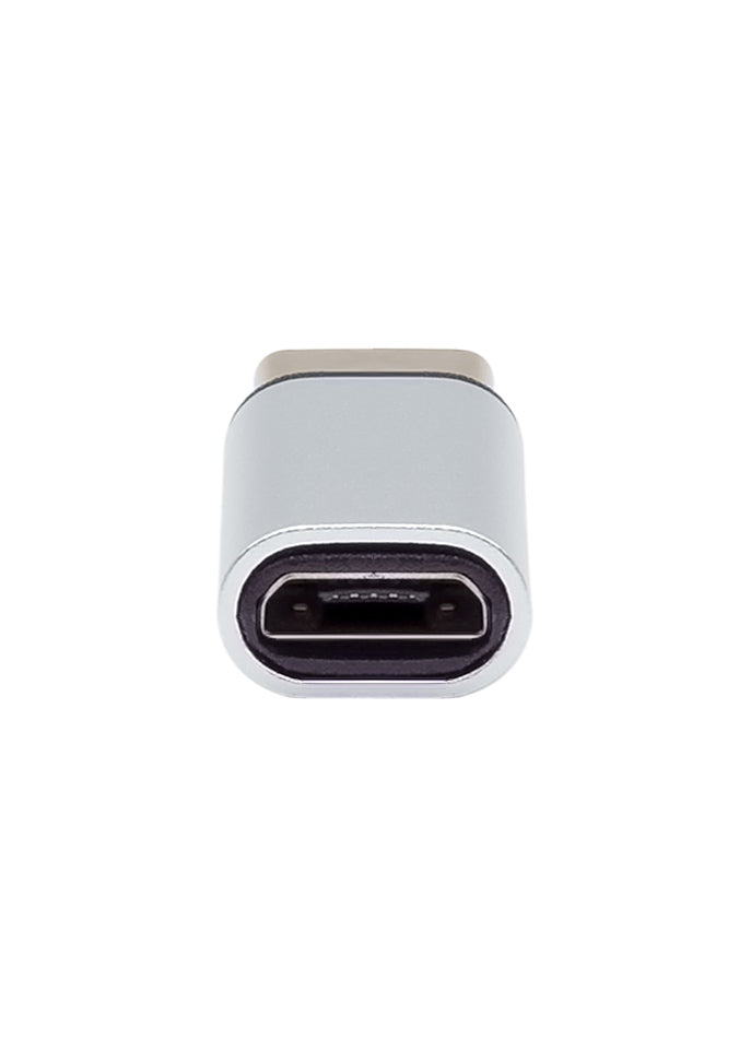 ProXtend USB-Adapter USB-C auf Micro-USB-B – Silber