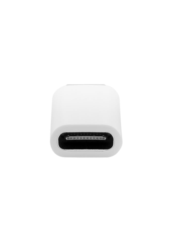 ProXtend USBMICROBA-USBCW USB Micro-B zu USB-C Adapter – USB 2.0, Weiss