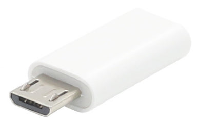 ProXtend USBMICROBA-USBCW USB Micro-B zu USB-C Adapter – USB 2.0, Weiss