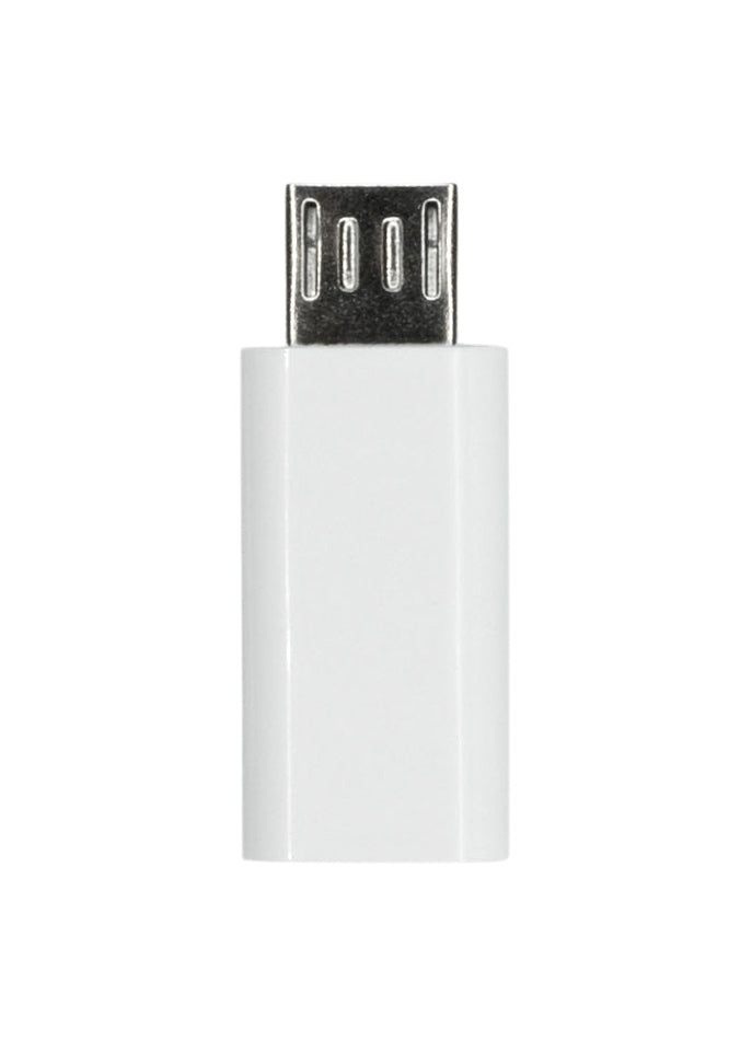 ProXtend USBMICROBA-USBCW USB Micro-B zu USB-C Adapter – USB 2.0, Weiss