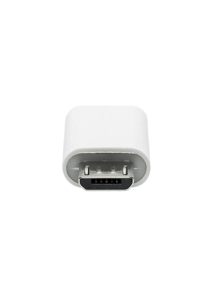 ProXtend USBMICROBA-USBCW USB Micro-B zu USB-C Adapter – USB 2.0, Weiss