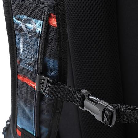 Nitro Stash 29 – Notebook-Rucksack – für 17"-Notebook, 29 l, Acid Dawn, isoliertes Kühlfach