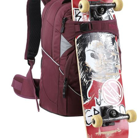Nitro Superhero Daypack – 30 l, Rot, 44 × 30 × 22 cm, Nylon, Polyester