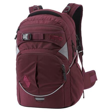 Nitro Superhero Daypack – 30 l, Rot, 44 × 30 × 22 cm, Nylon, Polyester