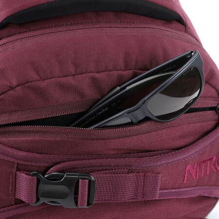 Nitro Superhero Daypack – 30 l, Rot, 44 × 30 × 22 cm, Nylon, Polyester