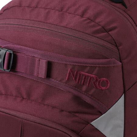 Nitro Superhero Daypack – 30 l, Rot, 44 × 30 × 22 cm, Nylon, Polyester