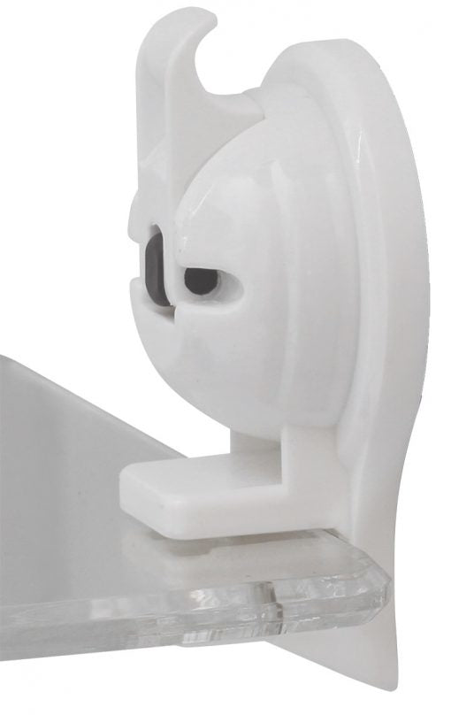 Eurotrail ETKW8061-1000 Wandhalterung – ABS – Weiss – für Wohnwagen/Van – 230×105×230 mm