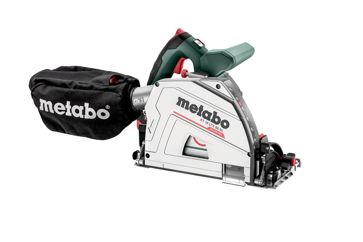 Metabo Akku-Tauchsäge KT 18 LTX 66 BL – 18 V (CAS) – Ø 165 mm – Solo – für Holz – Brushless