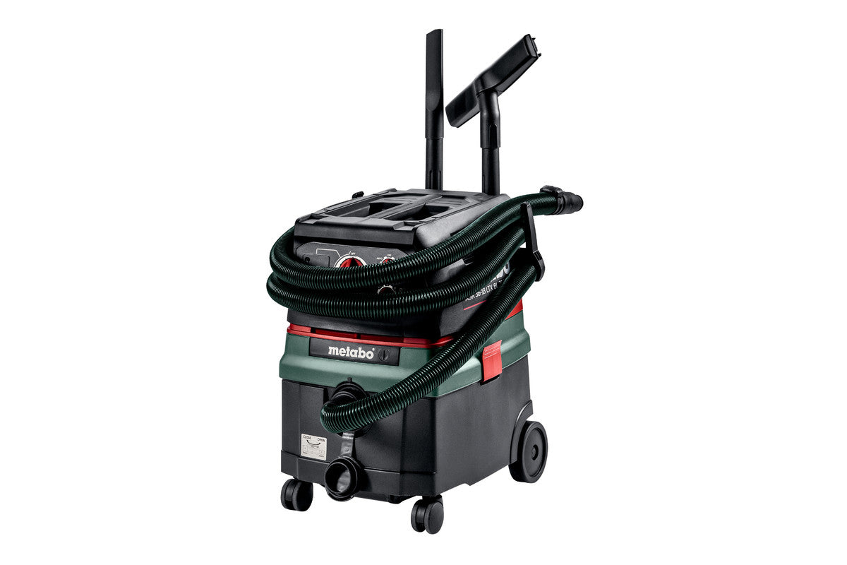 Metabo Absauganlage ASR 36-18 BL 25 M SC – 25 l, Akkubetrieb, Schlauch 4 m, 72 dB(A)