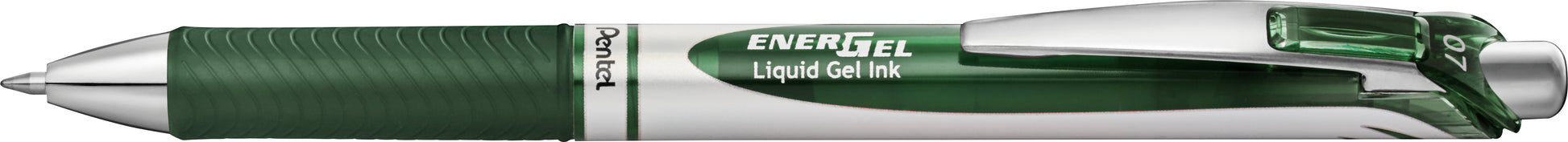 Pentel EnerGel X Gelschreiber – Dunkelgrün, 0,7 mm, schnelltrocknend, Druck, nachfüllbar