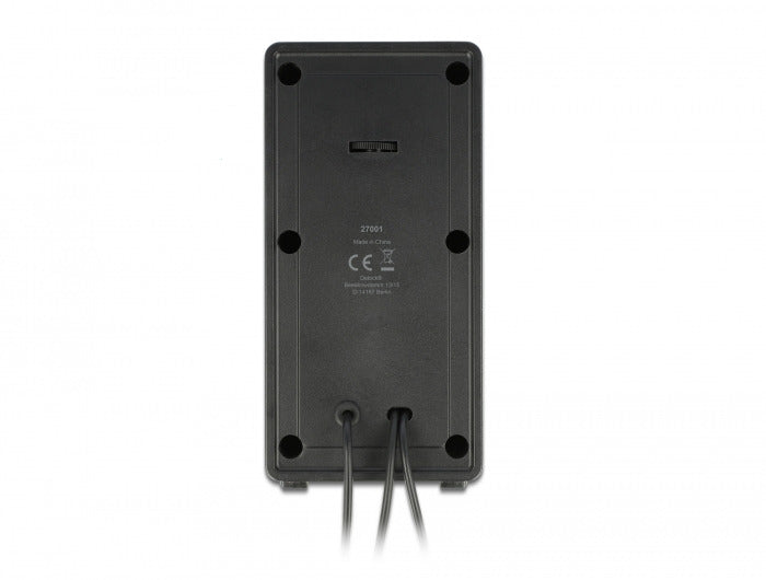 DeLOCK Stereo 2.0 – PC-Lautsprecher – 2.0, 3 W, 3,5 mm – Schwarz