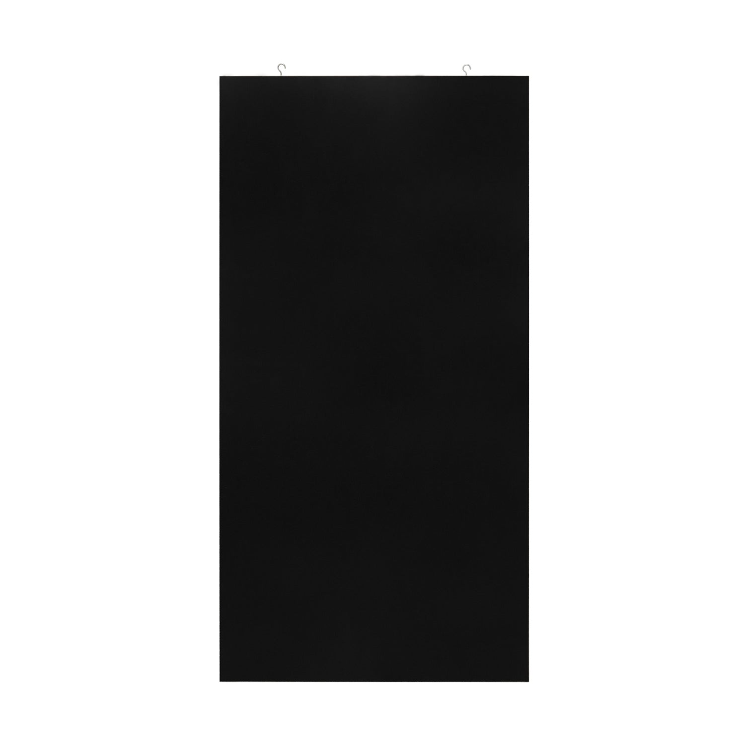 Europel Kreidetafel ohne Rahmen – 500 × 1'000 mm – MDF-Platten, schwarz – für Kreidemarker