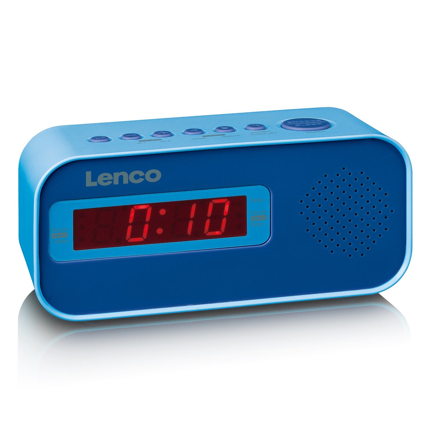 Lenco CR-205 – UKW Radiowecker – Blau