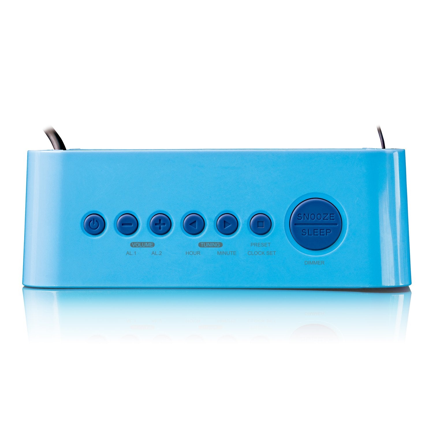 Lenco CR-205 – UKW Radiowecker – Blau