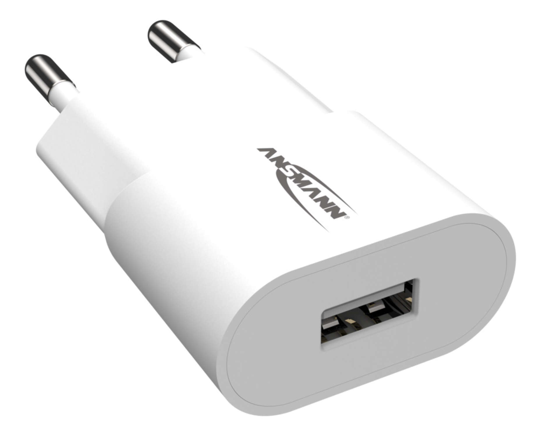 Ansmann HC105 USB-Wandladegerät 5 W – USB-A×1 – für Smartphones, Tablets u. a. – weiss