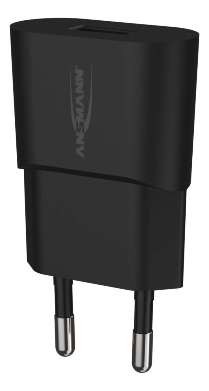 Ansmann HC105 USB-Ladegerät 5 W – USB-A×1 – für Smartphones, Tablets u. Ä. – schwarz