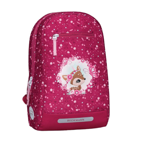 Beckmann Schulrucksack Classic 1st – 6-teilig – Forest Deer – mit Leuchteffekt