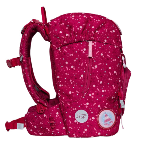 Beckmann Schulrucksack Classic 1st – 6-teilig – Forest Deer – mit Leuchteffekt