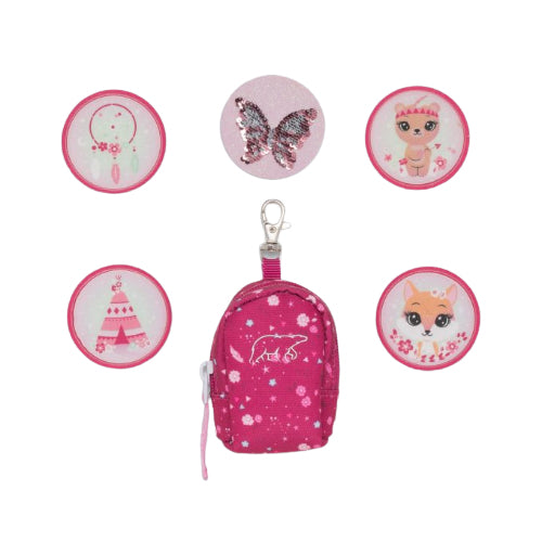 Beckmann Schulrucksack Classic 1st – 6-teilig – Forest Deer – mit Leuchteffekt