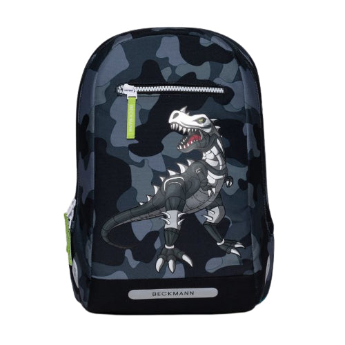 Beckmann Schulrucksack Active Air Flx – 6-teilig – Camo Rex – 26,0×39,0×22,0 cm – recycelte Materialien