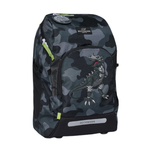 Beckmann Schulrucksack Active Air Flx – 6-teilig – Camo Rex – 26,0×39,0×22,0 cm – recycelte Materialien