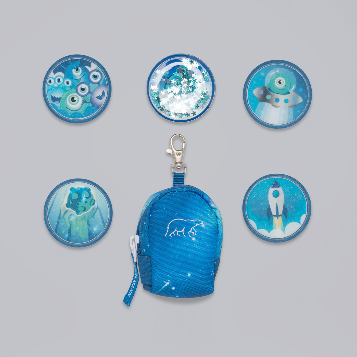 Beckmann Button Bag – OEKO-TEX – Kunststoff