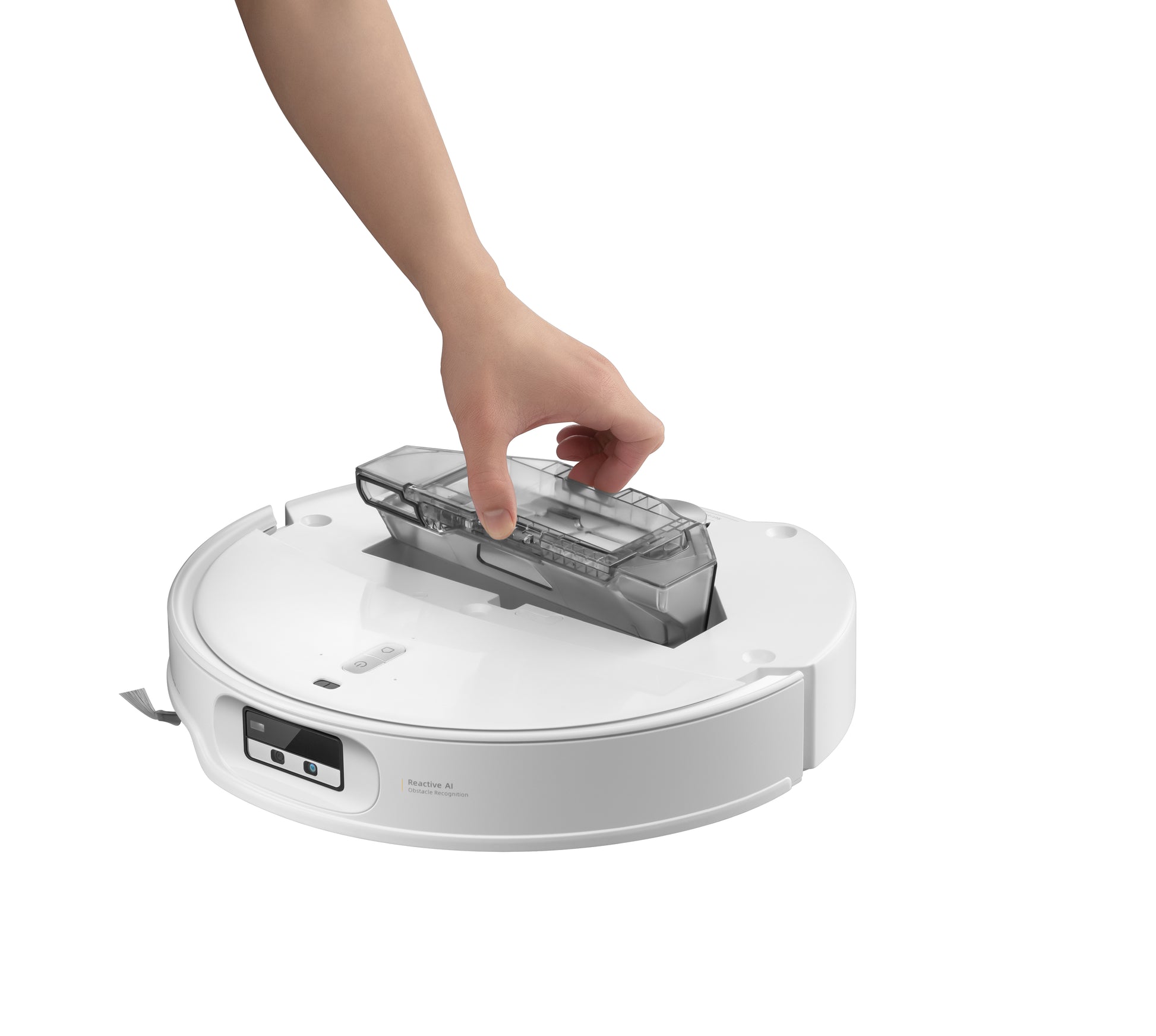 Roborock Saugroboter Qrevo Edge2 Pro mit Absaugstation und Wischfunktion – 25000 Pa, 220 min, Höhe 80 mm