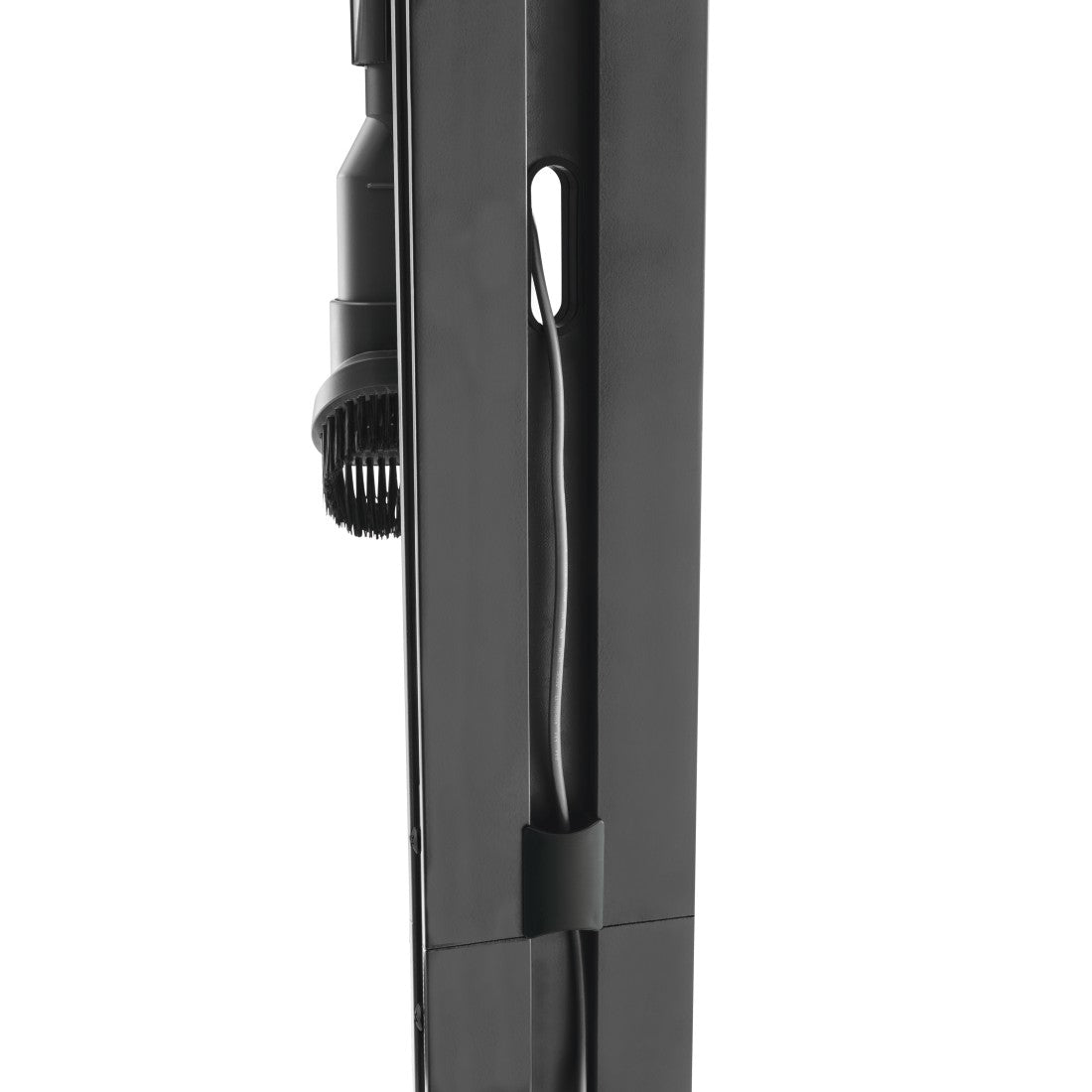 Xavax Andockstation – 22 × 29,5 × 128 cm, für Stabstaubsauger, Schwarz