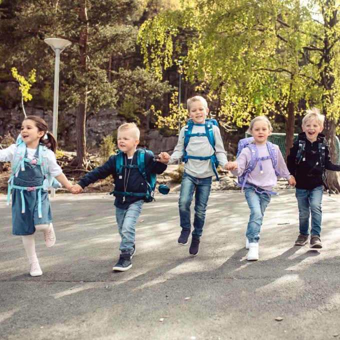 Beckmann Classic Schulrucksack 1st – 6-teilig – Ninja Master – mit Leuchteffekt