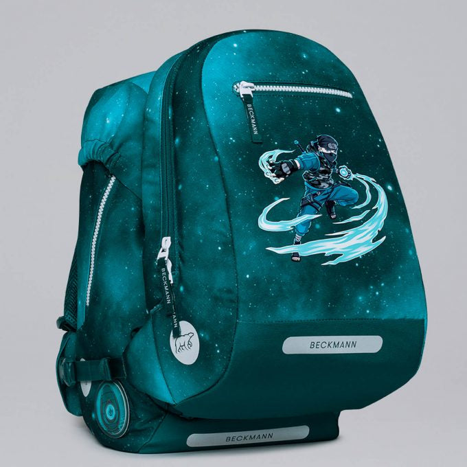Beckmann Classic Schulrucksack 1st – 6-teilig – Ninja Master – mit Leuchteffekt