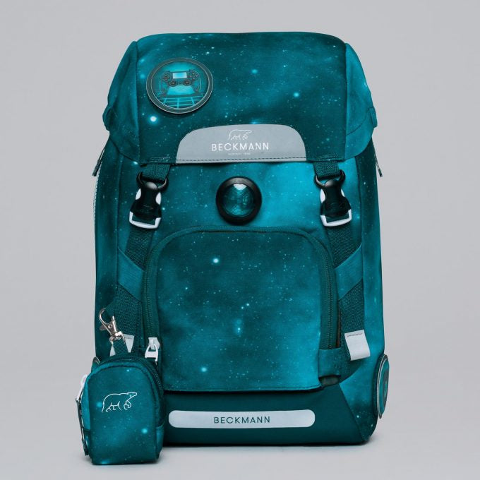 Beckmann Classic Schulrucksack 1st – 6-teilig – Ninja Master – mit Leuchteffekt