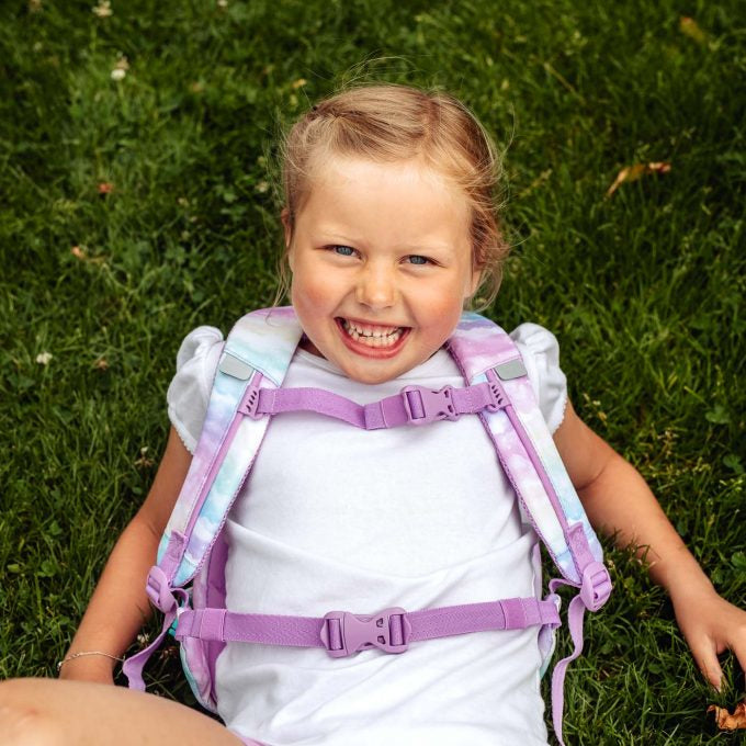Beckmann Schulrucksack-Set – 6-teilig – Einhorn – mit Leuchteffekt