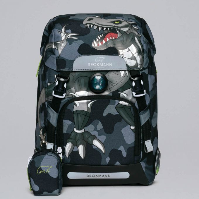 Beckmann Classic Schulrucksack 1st – 6-teilig – Camo Rex